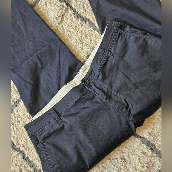 Armani Exchange flat front men's cotton blend trouser 34/32 - Picture 3 of 8